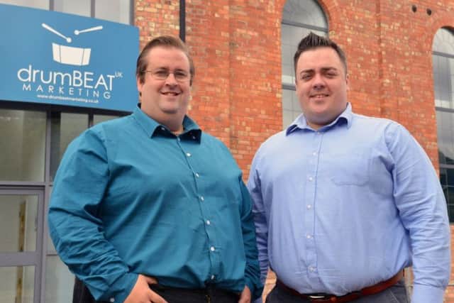 Staff at Drumbeat Marketing