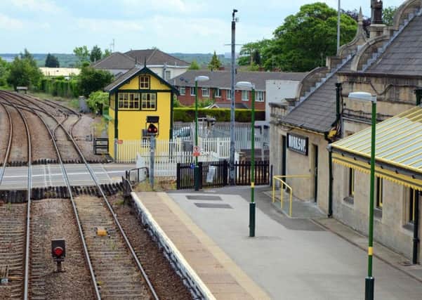 The NNLCRP has asked Network Rail to paint the signal box at Gainsborough Central the same as this one at Worksop. Photo: Barry Coward
