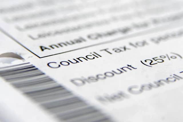 Less people are claiming council tax benefit. Photo: PA/Joe Giddens