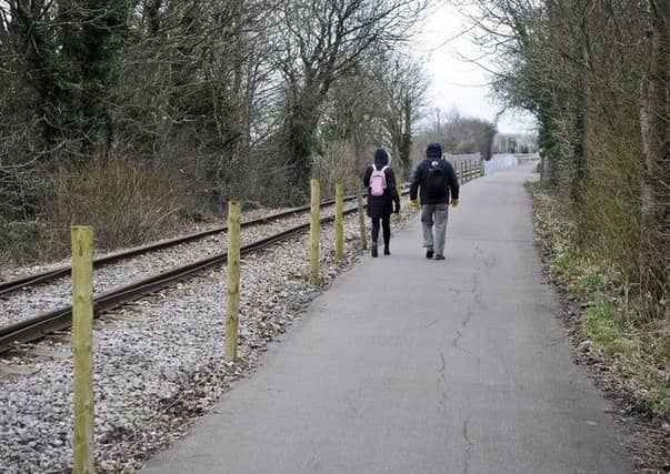 A third of people in the county are not getting enough exercise through walking