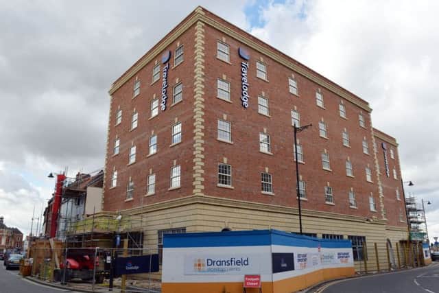 The new Travelodge hotel in Gainsborough which is almost ready to welcome guests. (PHOTO BY: Brian Eyre)