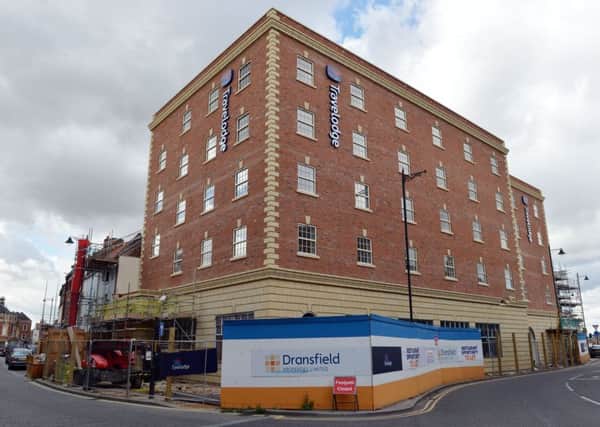 The new Travelodge hotel in Gainsborough which is almost ready to welcome guests. (PHOTO BY: Brian Eyre)