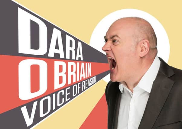 Dara O'Briain brings his new tour to the Baths Hall next year