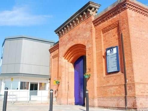 Staff are protesting outside HMP Nottingham