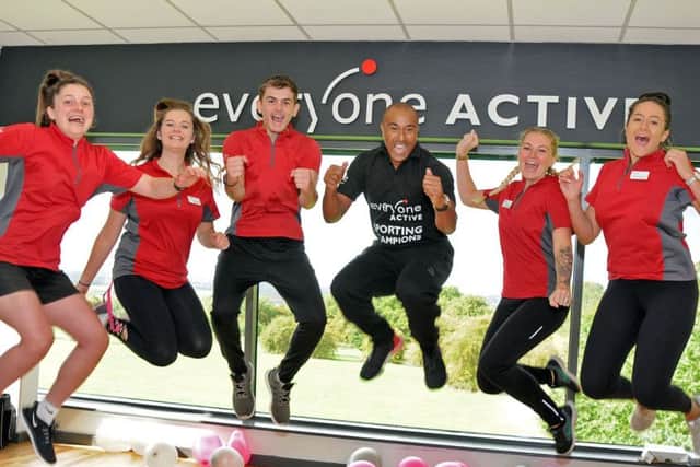 West Lindsey Leisure Centre open day.
Colin Jackson and staff from the West Lindsey Leisure Centre cheer the opening of the Health and Wellbeing Hub, they are from left, Lucy Farrow, Kate Brownless, Aidan Clover, Colin Jackson, Brooke Jones and Georgia Gathergood.