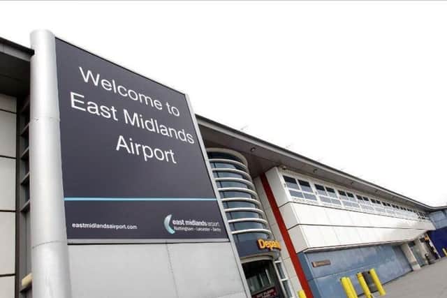 The Boeing 737was supposed to arrive at 12.30pm after it left Spain after 11am.