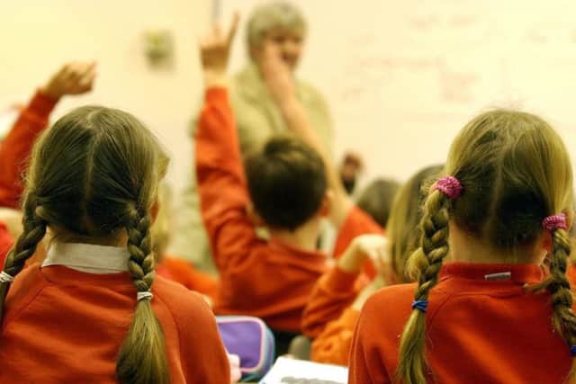 Key Stage One pupils from disadvantaged backgrounds are falling behind other pupils at the same stage. Photo: PA/Barry Batchelor