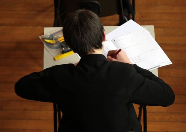 More than 2,500 students will have to resit their GCSE English and maths exams. Photo: PA/David Davies