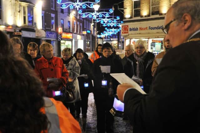 A previous Light Up A Life service in Gainsborough.