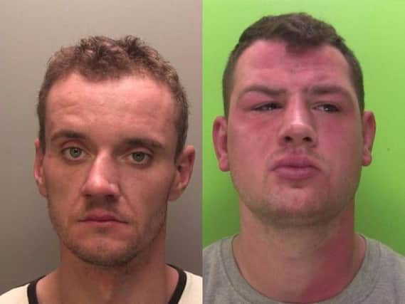 Lukasz Orywal (left) and Andrew Hurns previously admitted causing death by dangerous driving.