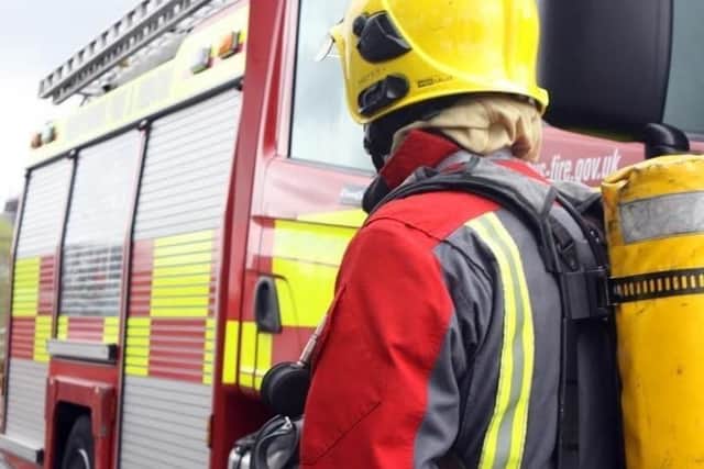 Lincs Fire & Rescue attended the fire last night, Monday, November 12, at 10,16pm on Ropery Road.