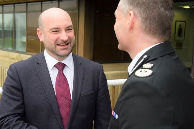 Marc Jones, Lincolnshire's police and crime commissioner.
