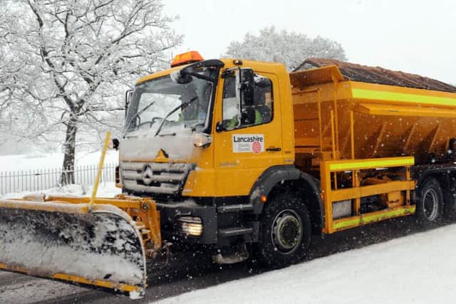 Gritters will be out across the county