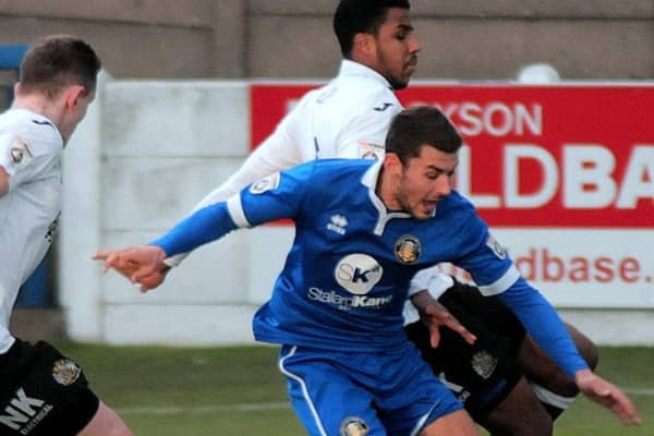 Jonathan Margetts scored for the first time in his third spell at Gainsborough Trinity.