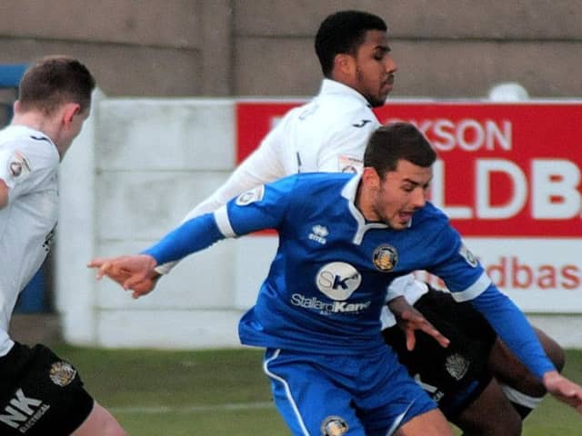 Jonathan Margetts scored for the first time in his third spell at Gainsborough Trinity.