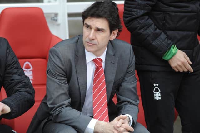 Forest manager Aitor Karanka
saw his side chuck it away against Norwich.