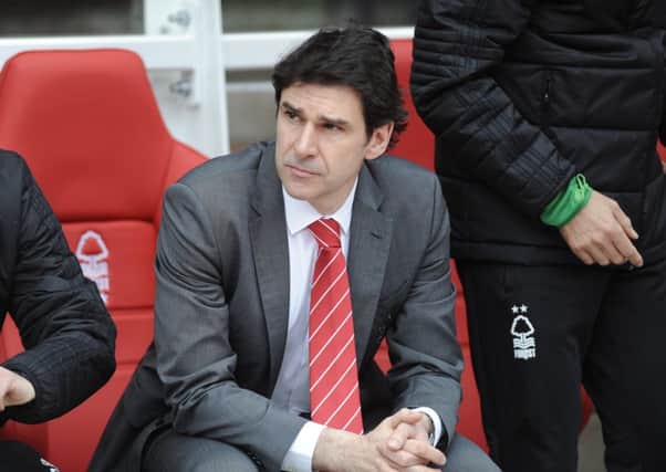 Forest manager Aitor Karanka
saw his side chuck it away against Norwich.