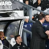 Action from the first half between Derby County vs Nottingham Forest at Pride Park Stadium Derby - 17-12-18  - image Jez Tighe