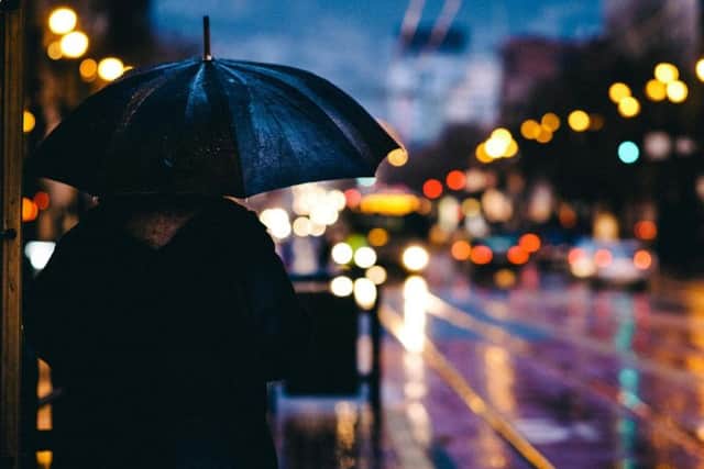 Rain will become heavy at times