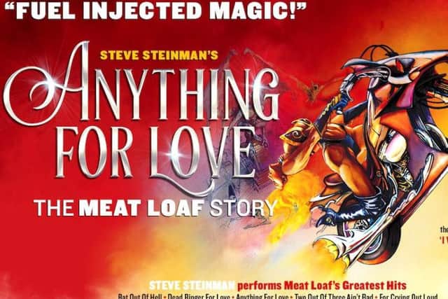 Steve Steinman's Anything For Love - The Meat Loaf Story comes to Lincolnshire this autumn