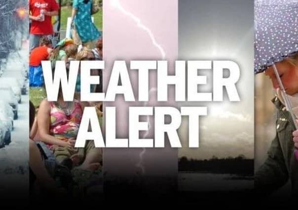 Weather alert.