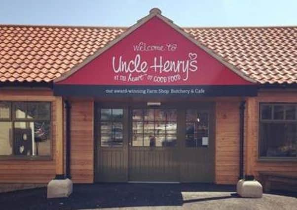 Uncle Henry's, the award-winning farm shop, near Gainsborough.