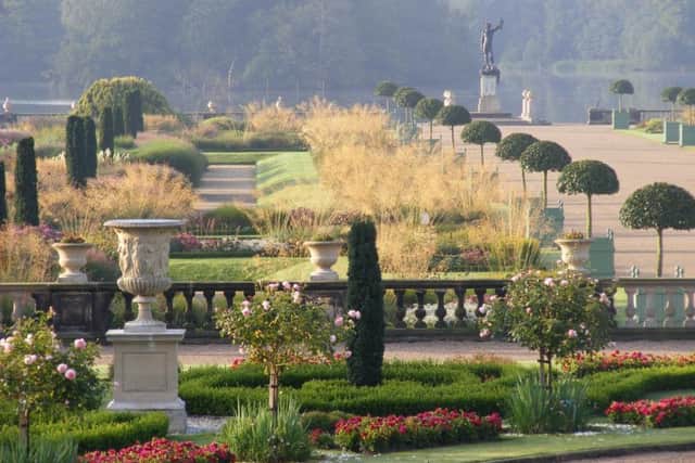 The Italian Garden at the Trentham Estate.