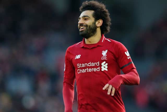 Juventus want Mohamed Salah for a huge £175m fee. (Photo by Alex Livesey/Getty Images)