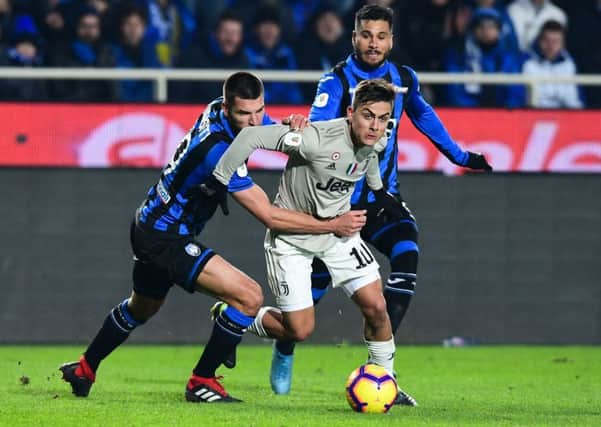 Paulo Dybala. Pic credit: Getty Images.