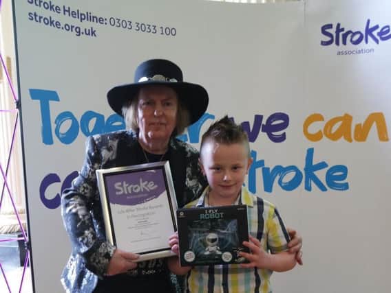 Jack Lyner and musician and founding member of the band Slade, Dave Hill.