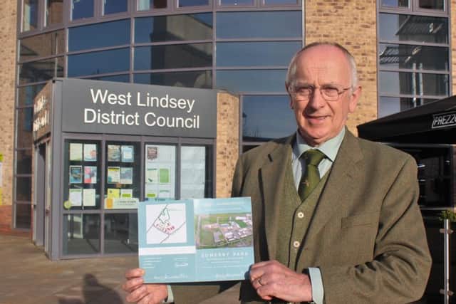 Coun Jeff Summers, leader of West Lindsey District Council.