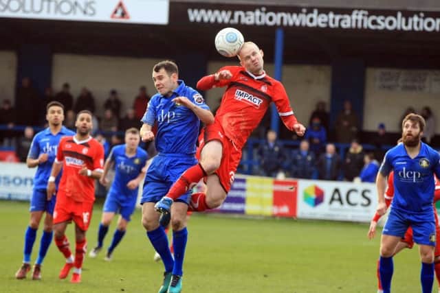 Liam King in his playing days for Gainsborough Trinity. Picture: Chris Etchells