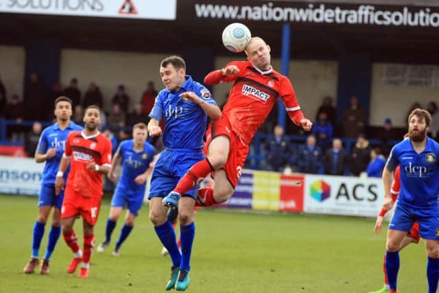 Liam King in his playing days for Gainsborough Trinity. Picture: Chris Etchells