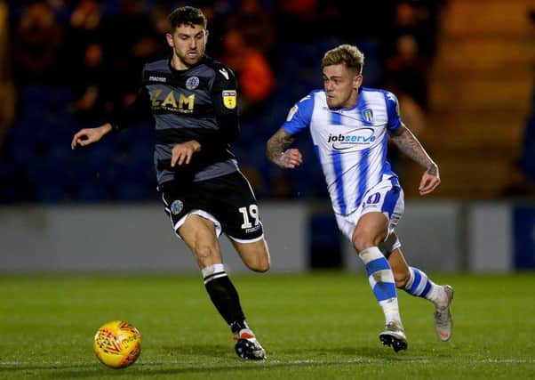 Sammie Szmodics, right, could be set for a move to Derby County. (Photo by Jordan Mansfield/Getty Images)