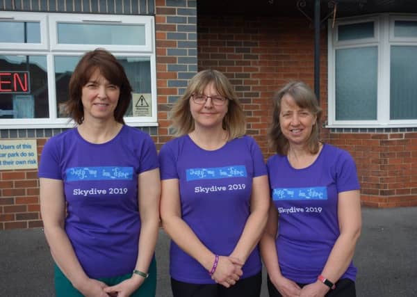 Toni Middleton, Sharon Williams and Alison Hepton