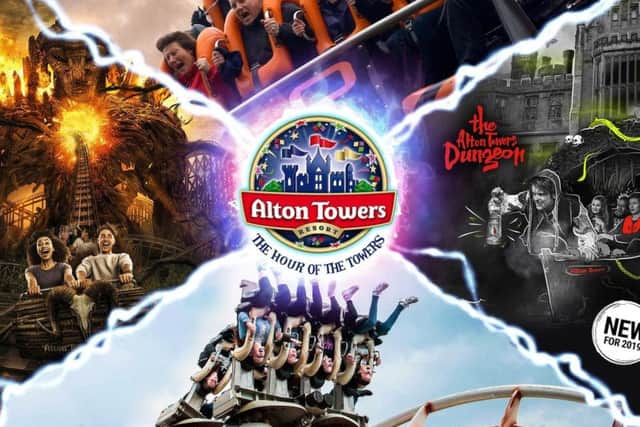 Alton Towers is located near the village of Alton in Staffordshire.