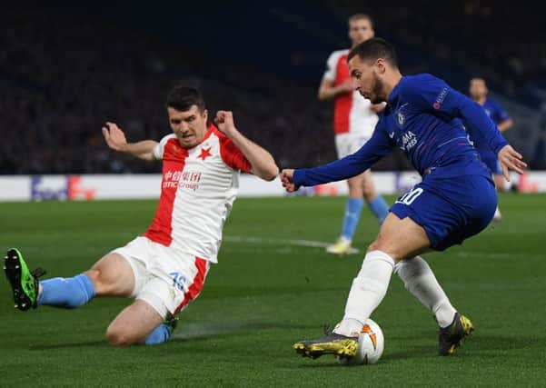Eden Hazard is a big target of Real Madrid. (Photo by Mike Hewitt/Getty Images)