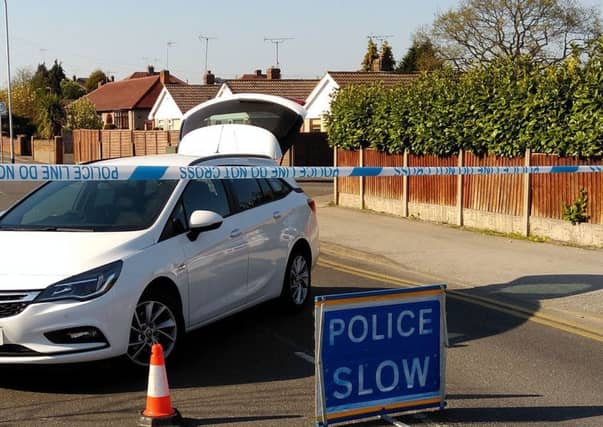 Police sealed off Park Hall Road, at Mansfield Woodhouse, on Friday morning, as part of an on-going murder investigation.