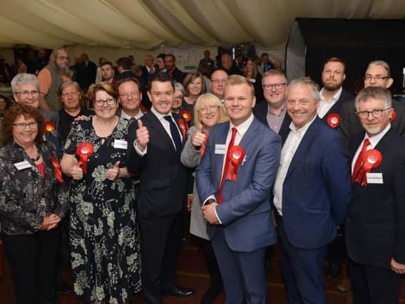The Labour party has won 37 seats