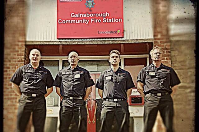 Lincolnshire Fire & Rescue staff stationed at Gainsborough joined colleagues all over the country in marking the occasion.