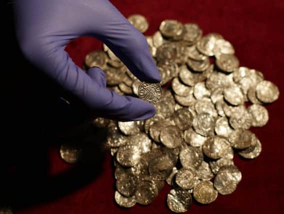 More than 60 buried treasure troves were found in Lincolnshire last year.