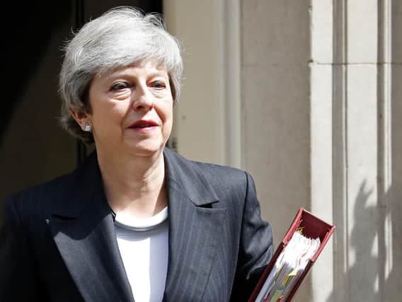 Theresa May will step down as leader of the Conservatives on June 7. Photo - Tolga Akmen/AFP/Getty Images