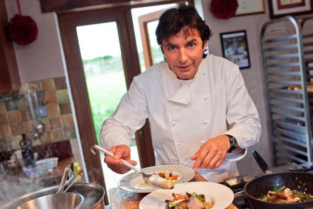 Michelin award-winning chef Jean-Christophe Novelli will be cooking up some delicious dishes.