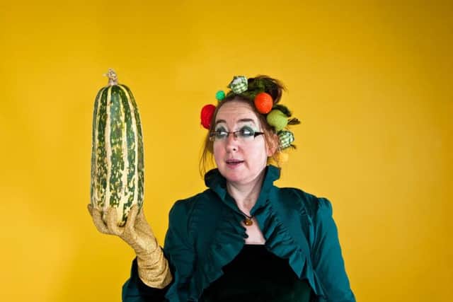 Madame Zucchini from Britains Got Talent.