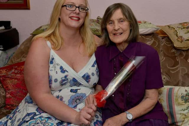 Guardian Rose for June Langdon from her grandaughter Tina Leonard