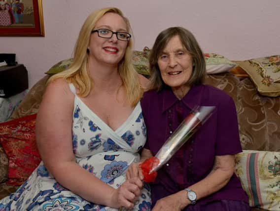 Guardian Rose for June Langdon from her grandaughter Tina Leonard