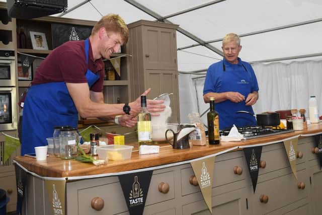 Lincolnshire Show. Cooking demontration