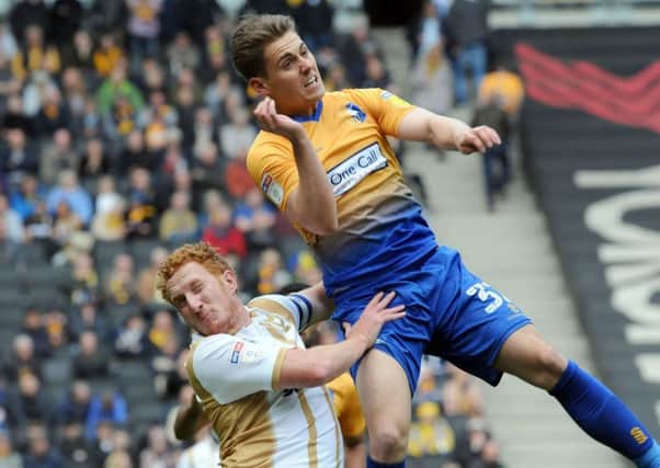 Mansfield Town striker Danny Rose, who is on the wanted list of at least three clubs, according to reports. (PHOTO BY: Anne Shelley)