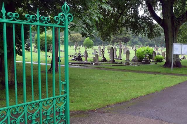 General Cemetery off Coxs Hill.