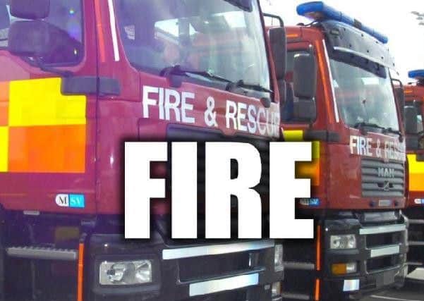 Firefighters were called to Gainsborough.